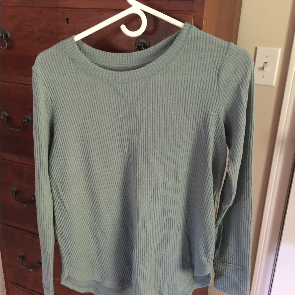 Lightweight cotton sweater